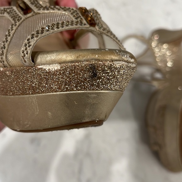 Gianni Bini Size 8 Platform Stilleto Sandals - Picture 7 of 10